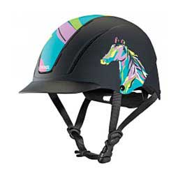 Spirit 2017 Traditional AP Horse Riding Helmet - Prints Pop Art Pony - Item # 43890
