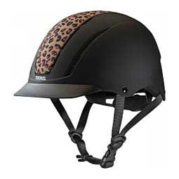 Spirit 2017 Traditional AP Horse Riding Helmet - Prints Sahara Leopard - Item # 43890