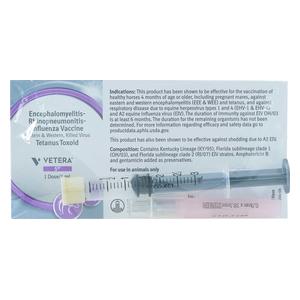 Vetera 5XP (2-way Sleeping Sickness + Tet + Flu + Rhino) Equine Vaccine 1 dose syringe - Item # 43929