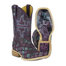 Chevron Cowgirl Boots Purple - Item # 43949
