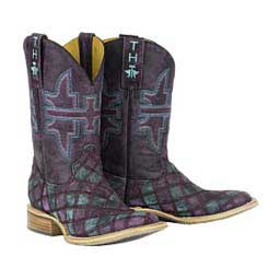 Chevron Cowgirl Boots Purple - Item # 43949