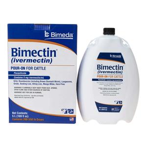 Bimectin Pour-On for Cattle 5 liter - Item # 43991
