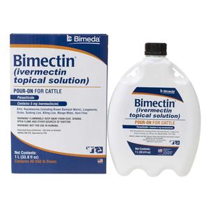 Bimectin Pour-On for Cattle 1 liter - Item # 43998