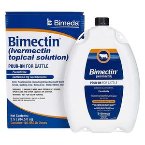Bimectin Pour-On for Cattle 2.5 liter - Item # 43999