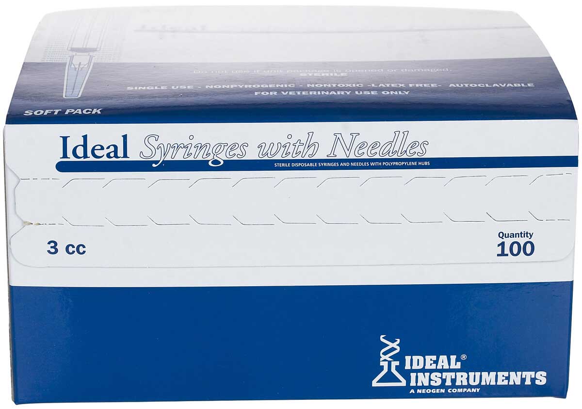 Ideal Disposable Syringes with Needles Ideal Instruments - Needles