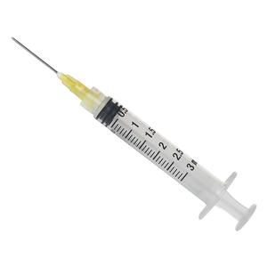 Ideal Disposable Syringes with Needles 1 ct (3 cc w/ 20 ga x 1 in needle) - Item # 44011