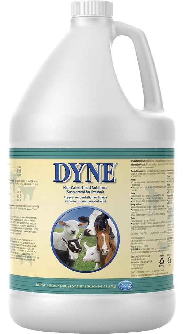Valley Vet - Dyne High Calorie Liquid for Livestock Pet-Ag - Vitamin ...
