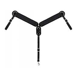Airflex 2-in Horse Breast Collar Black/White - Item # 44051