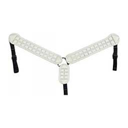 Airflex 2-in Horse Breast Collar Black/White - Item # 44051