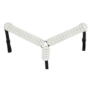Airflex 2-in Horse Breast Collar Black/White - Item # 44051