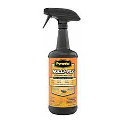 Pyranha Nulli-Fly Water Based Insecticide Fly Spray for Horses 32 oz - Item # 44067
