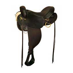 6916 High Horse Highbank Endurance Easy-Fit Saddle Black - Item # 44088