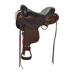 6916 High Horse Highbank Endurance Easy-Fit Saddle Walnut - Item # 44088