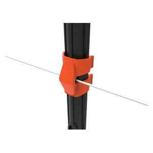 Insulated Line Post Clip Insulators Orange - Item # 44116