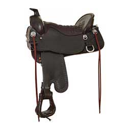 T93 Tooled Big Bend Trail Horse Saddle Brown/Brown - Item # 44144