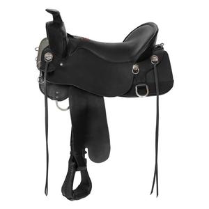 T93 Smooth Big Bend Trail Horse Saddle Black/Black - Item # 44145