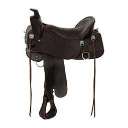 T93 Smooth Big Bend Trail Horse Saddle Brown/Brown - Item # 44145