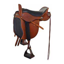 T49 Equitation Endurance Trail Horse Saddle Golden/Brown - Item # 44148