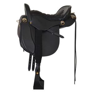 T49 Equitation Endurance Trail Horse Saddle Black/Black - Item # 44148