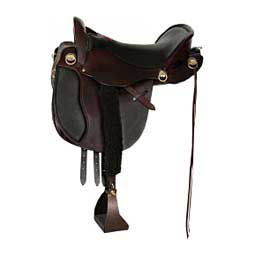 T49 Equitation Endurance Trail Horse Saddle Brown/Brown - Item # 44148