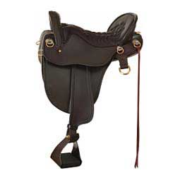 T46 Smooth River Plantation Trail Horse Saddle Brown/Brown - Item # 44150