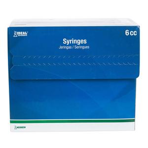 Premium Disposable Syringes without Needles 100 ct (6 cc w/luer slip) - Item # 44370