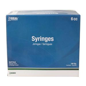 Premium Disposable Syringes without Needles 100 ct (6 cc w/luer lock) - Item # 44371