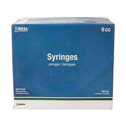 Disposable Syringes without Needles 100 ct (6 cc w/luer lock) - Item # 44371