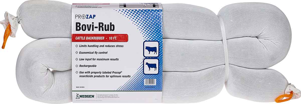 Prozap Bovi-Rub Cattle Fly Control Backrubber Neogen - Valley Vet ...