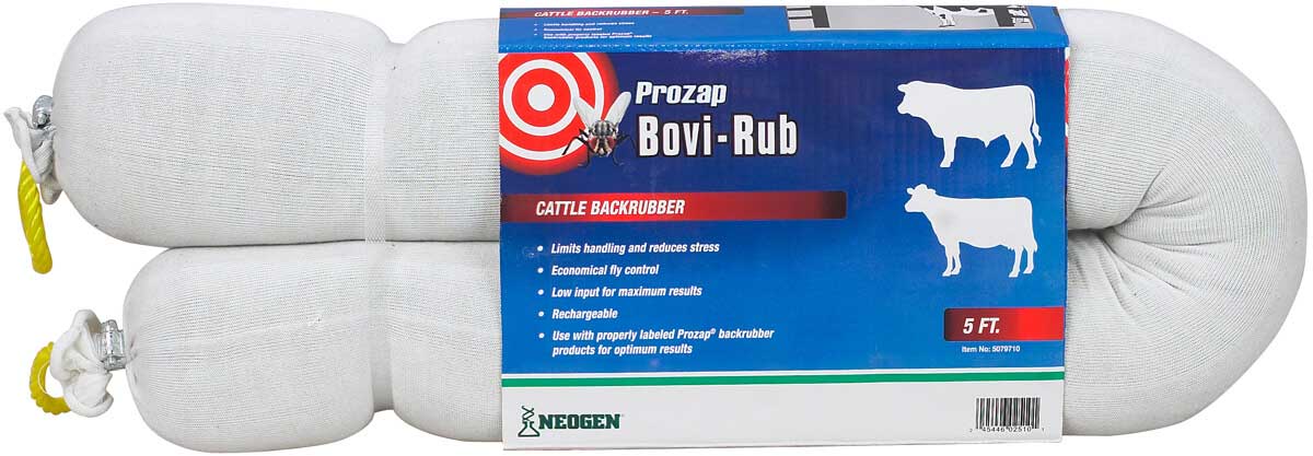 Prozap Bovi-Rub Cattle Fly Control Backrubber Neogen - Valley Vet ...