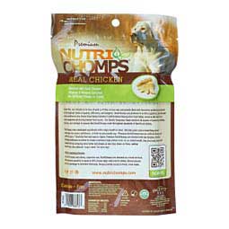 Nutri Chomps 6-in Flavor Braid Rawhide-Free Dog Chews Chicken - Item # 44409