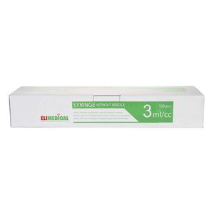 Eli Medical Disposable Syringes 100 ct (3 cc w/luer lock) - Item # 44518
