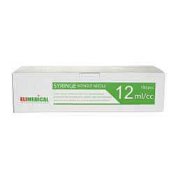 Eli Medical Disposable Syringes 100 ct (12 cc w/luer slip) - Item # 44523
