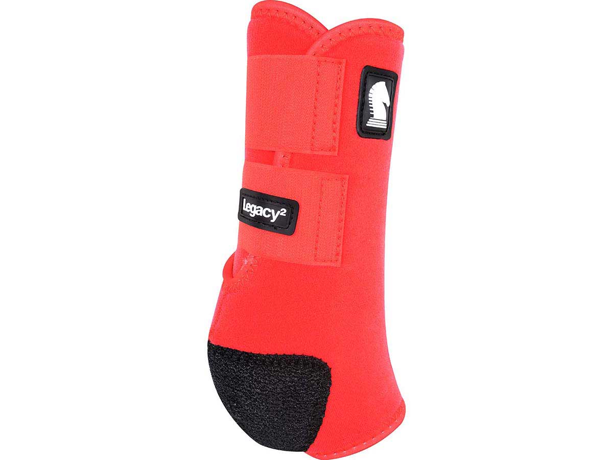 Classic Legacy 2 Support Front Horse Boots Red Item 44539