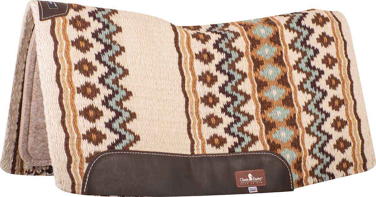 Classic Equine ESP Contoured Western Saddle Pad 30x36 or 33 x 38