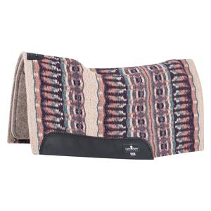 ESP Contour 3/4-in Horse Saddle Pad Latte/Peacock - Item # 44565