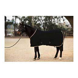 SureFit Nylon Horse Sheet Black/Tan - Item # 44586