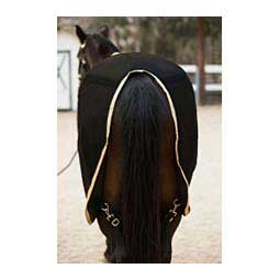 SureFit Nylon Horse Sheet Black/Tan - Item # 44586