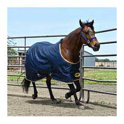SureFit Nylon Horse Sheet Navy/Tan - Item # 44586