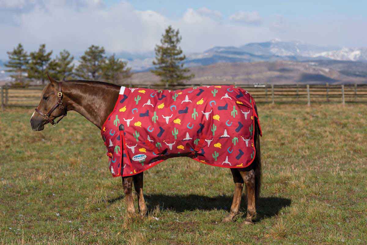 Comfitec Essential Western Print Standard Neck Horse Blanket