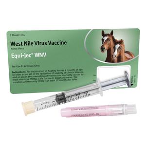 Equi-Jec WNV Equine Vaccine 1 dose syringe - Item # 44650