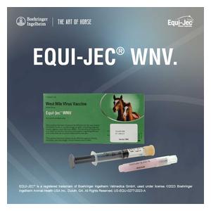 Equi-Jec WNV Equine Vaccine 1 dose syringe - Item # 44650