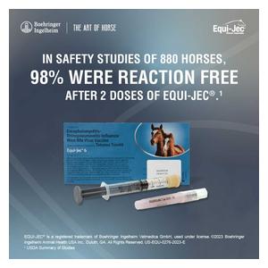 Equi-Jec 6 (West Nile + 2-way Sleeping Sickness + Tet + Flu + Rhino) Equine Vaccine 1 dose syringe - Item # 44653