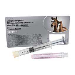 Equi-Jec 7 (West Nile + 3-way Sleeping Sickness + Tet + Flu + Rhino) Equine Vaccine 1 ds syringe - Item # 44654