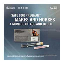 Equi-Jec 7 (West Nile + 3-way Sleeping Sickness + Tet + Flu + Rhino) Equine Vaccine 1 dose syringe - Item # 44654