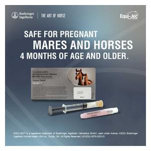 Equi-Jec 7 (West Nile + 3-way Sleeping Sickness + Tet + Flu + Rhino) Equine Vaccine 1 dose syringe - Item # 44654