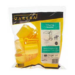 T-Post Safety Cap & Insulator Yellow - Item # 44676