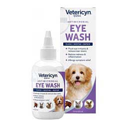 Vetericyn Plus Antimicrobial Eye Wash for Animals 3 oz - Item # 44741