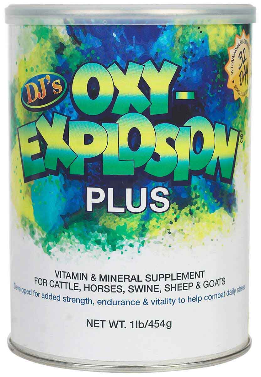DJ's, Oxy-Explosion Plus Livestock Supplement, 1 Lbs DJ's, Oxy-Explosion Plus Livestock Supplement, 1 Lbs