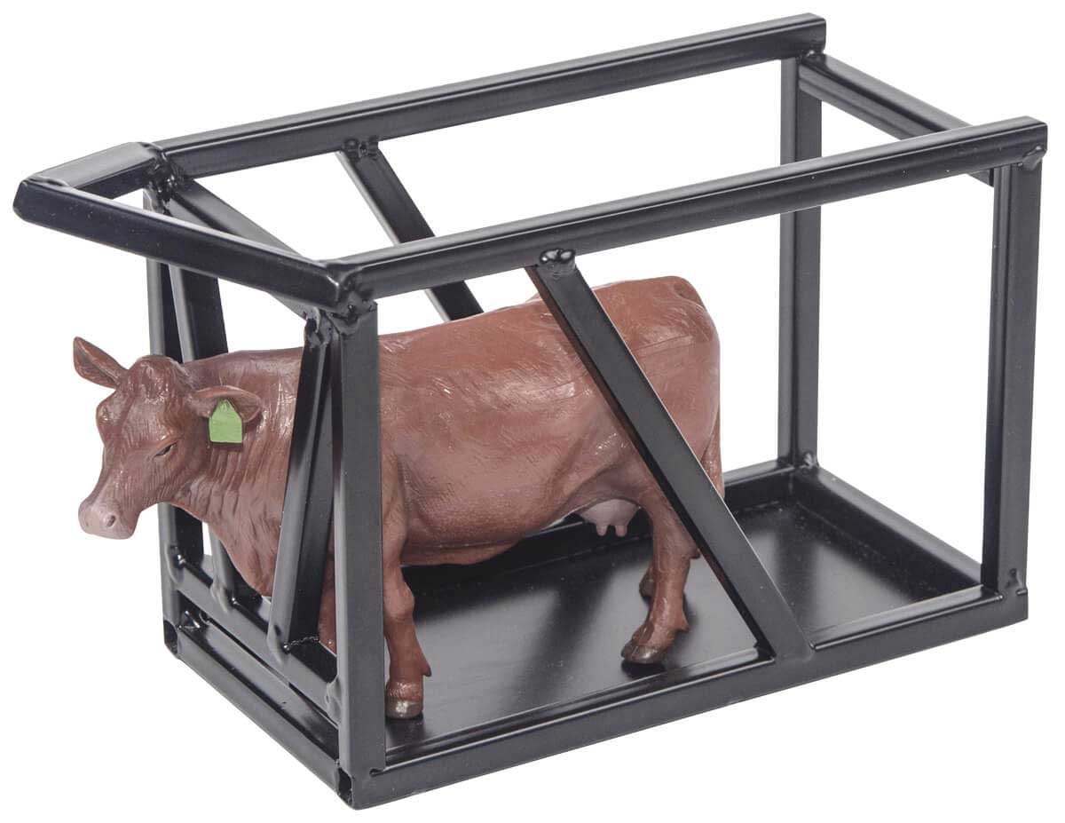Little Busters Toys Show Cattle Clipping Chute White